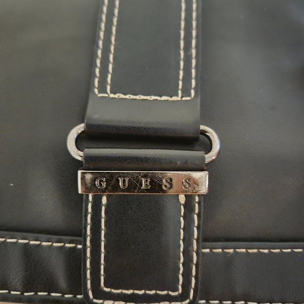 Black Guess Pocketbook with buckle - Picture 6 of 6